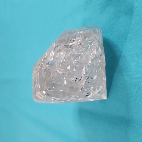 Diamond Shaped 3D Crystal Puzzle Vintage - Picture 1 of 6